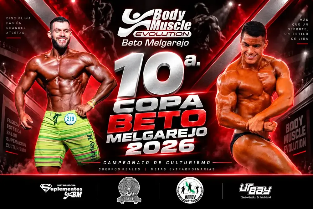 Diseño para lona de la décima Copa Beto Melgarejo 2026